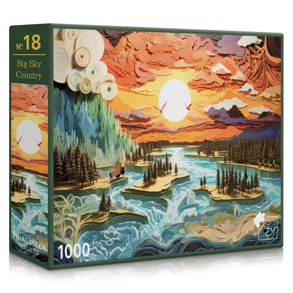 Big Sky Country 1,000 piece puzzle